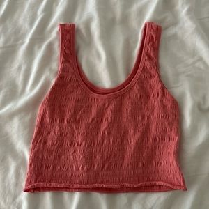Coral, American eagle tank top